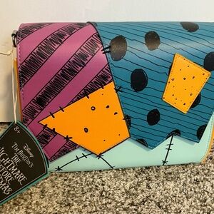Brand NEW Loungefly Nightmare Before Christmas Sally Inspired Crossbody Bag